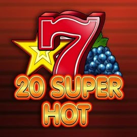 20 Super Hot online game logo by Amusnet Interactive on spinfin.eu.com