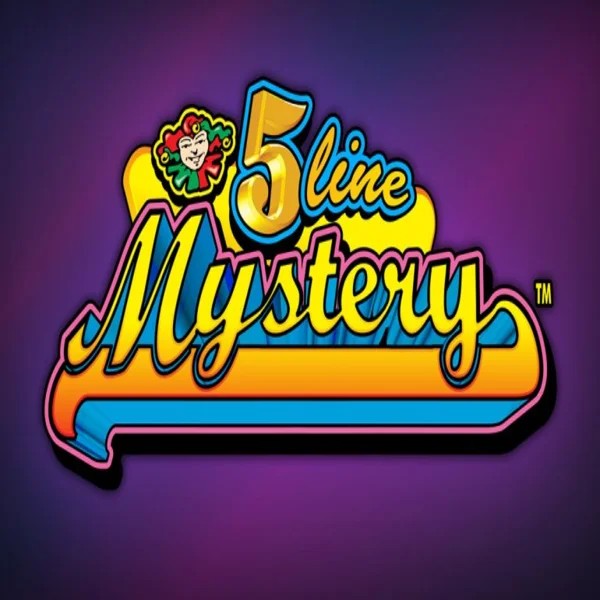 5 Line Mystery slot logo by Eurocoin Interactive at Spinfin Casino
