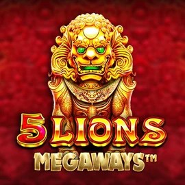 Play the 5 Lions Megaways slot by Pragmatic Play on Spinfin Casino
