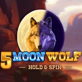 5 Moon Wolf logo – Slots by Apparat Gaming at Spinfin Casino