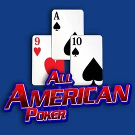 Official Table Games logo: All American Poker by RTG (Reel Time Gaming) at Spinfin Casino