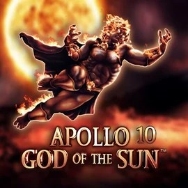 Slots logo of Apollo God of the Sun from Novomatic at Spinfin Casino