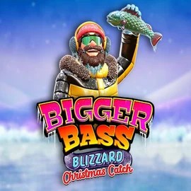 Bigger Bass Blizzard Christmas Catch slot visual from Pragmatic Play available on spinfin.eu.com