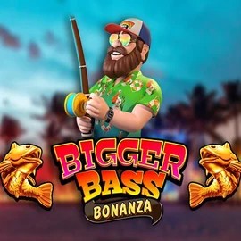 Bigger Bass Bonanza game by Pragmatic Play – logo hosted on Spinfin Casino