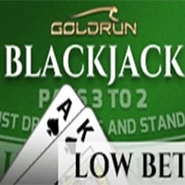 Blackjack Low Bets slot logo by Holland Power Gaming at Spinfin Casino