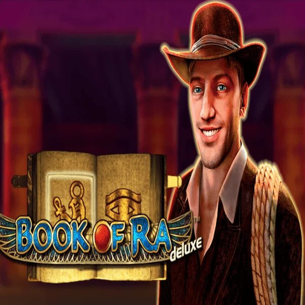 Play the Book of Ra Deluxe slot by Novomatic on Spinfin Casino