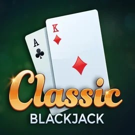 Classic Blackjack casino game by Red Tiger Gaming – featured logo at Spinfin Casino
