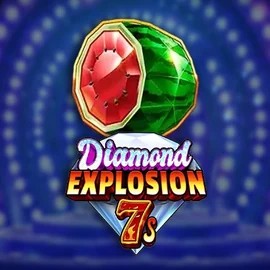 Diamond Explosion 7s online game logo by RubyPlay on spinfin.eu.com