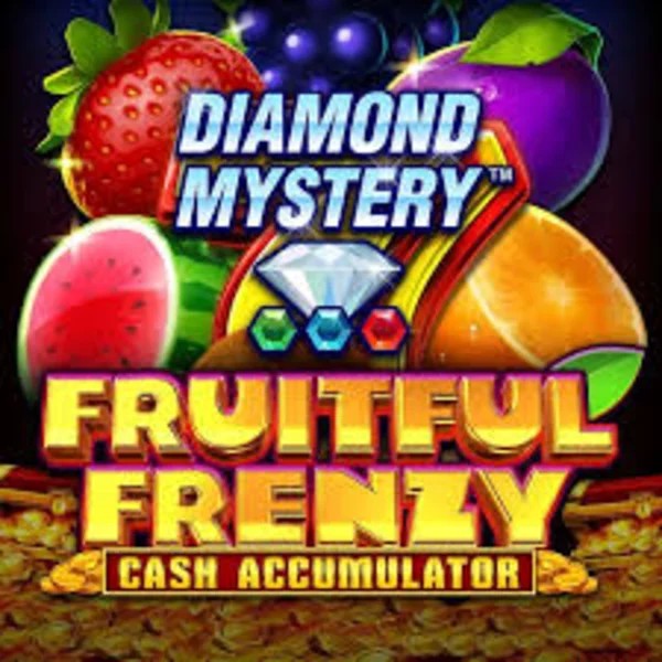 Diamond Mystery Fruitful Frenzy Cash Accumulator casino game by Greentube – featured logo at Spinfin Casino