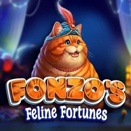 Fonzos Feline Fortunes slot icon by Pragmatic Play, available at Spinfin Casino