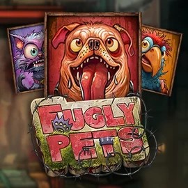 Try Fugly Pets slot by Stakelogic on spinfin.eu.com – logo image
