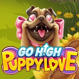 Go High Puppy Love online game logo by RubyPlay on spinfin.eu.com