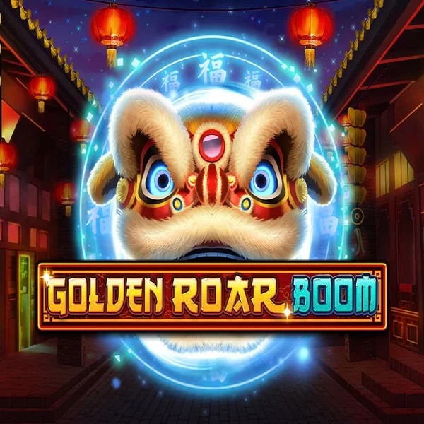 Slots logo of Golden Roar BOOM from Greentube at Spinfin Casino