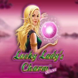 Lucky Ladys Charm Deluxe online game logo by Greentube on spinfin.eu.com