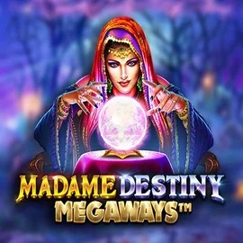 Slots logo of Madame Destiny Megaways from Pragmatic Play at Spinfin Casino