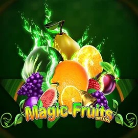 Magic Fruits Deluxe slot icon by Wazdan, available at Spinfin Casino