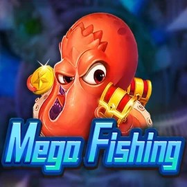Mega Fishing slot visual from TaDa Gaming available on spinfin.eu.com