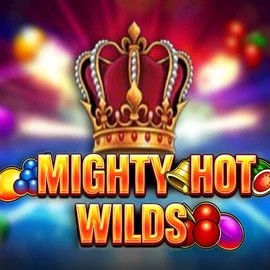 Mighty Hot Wilds slot visual from Inspired Gaming available on spinfin.eu.com
