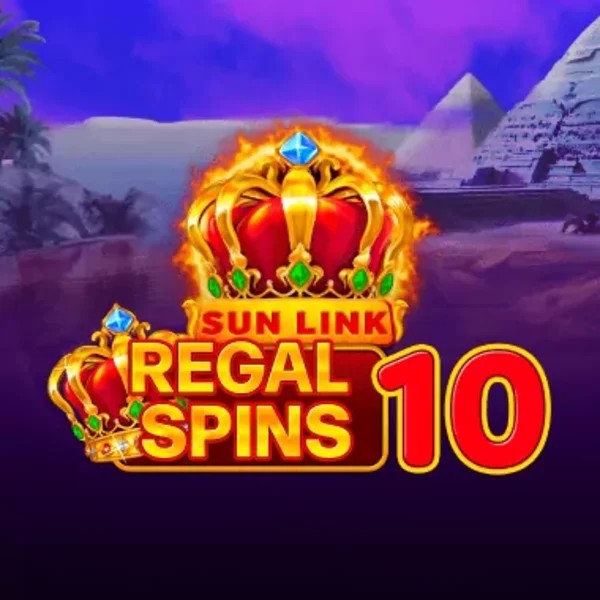 Official Slots logo: Regal Spins 10 by PatePlay at Spinfin Casino