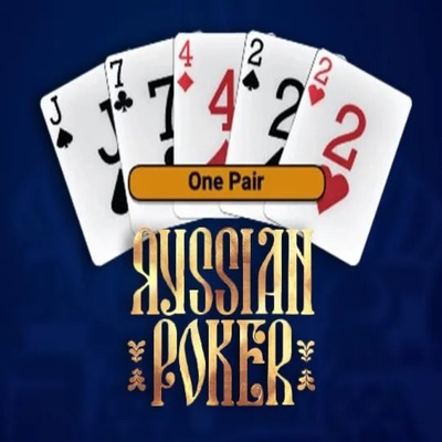 Russian Poker slot visual from OneTouch Games available on spinfin.eu.com