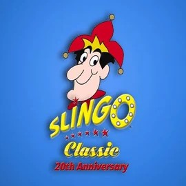 Slingo Classic 20th Anniversary logo by Slingo at Spinfin Casino