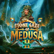 Stone Gaze of Medusa 2 logo – Slots by Stakelogic at Spinfin Casino