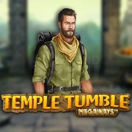 Temple Tumble Megaways slot visual from Relax Gaming available on spinfin.eu.com
