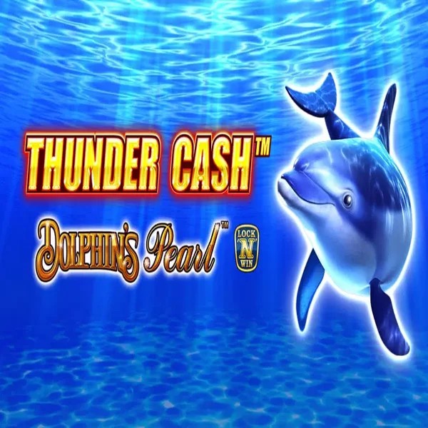 Thunder Cash Dolphins Pearl slot visual from Novomatic available on spinfin.eu.com