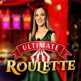Ultimate Roulette logo by Ezugi at Spinfin Casino