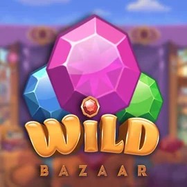 Wild Bazaar online game logo by NetEnt on spinfin.eu.com